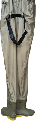 Felt Nylon / Taslan Wading Stiefel Torso Stiefel Fischer Stiefel Vulkanierte Sohle Leicht Komfortabel Wasserdicht für Flüsse