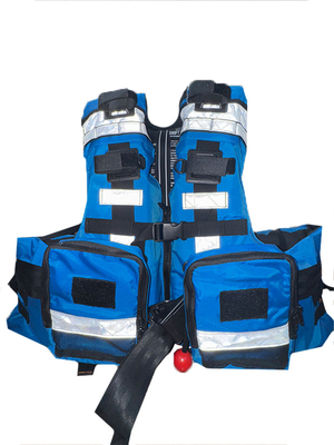 150N professionelle Multi-Tasche Rettungsschwimmer mit hohem Schwimmvermögen PFD Wasserrettungsschwimmer für extreme Wassersportarten
