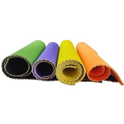 2-40mm Neopren Wetsuit Material, Antioxidant gelb rosa Neopren Stoff, angepasste Stoffe nach Pantone Farben, hohe Farbfestigkeit Stoffe,