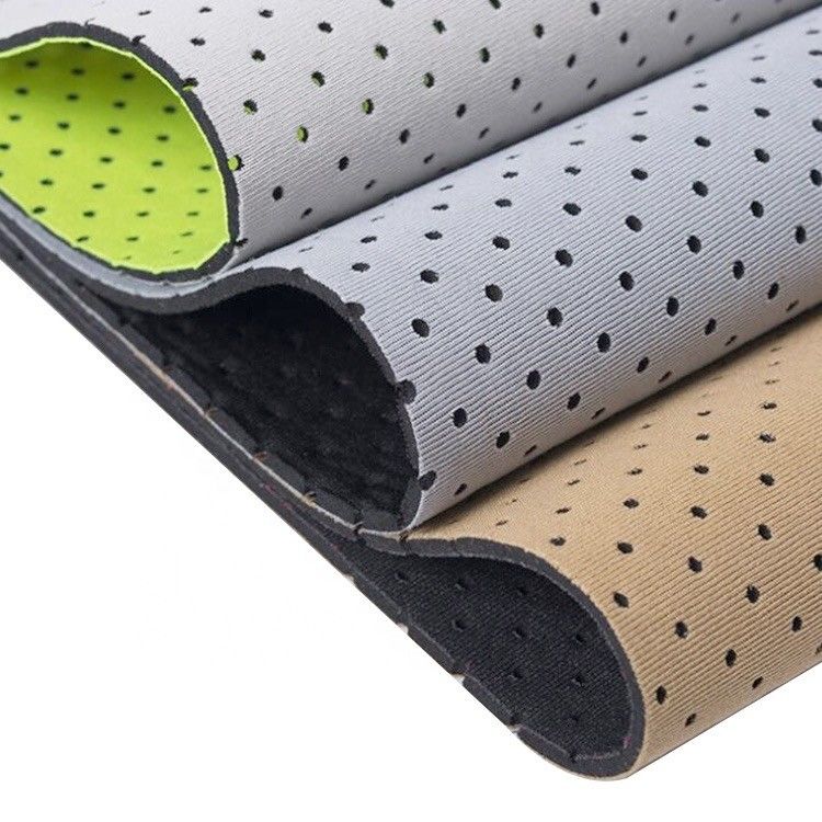 6mm SBR laminiertes, doppelseitiges Neopren-Gewebeblatt, leicht, leichtes Neopren, atmungsaktives Neopren, kundenspezifische Porengröße