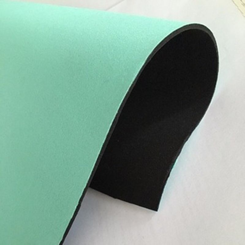 1.5KG/M2 doppelseitige Neopren-Stoffgummi-Rolle für Mauspad, multifunktionales Stoff, wasserdicht, rutschfeste, Becherdeckel, Schuhe und Kleidungsgegenstände